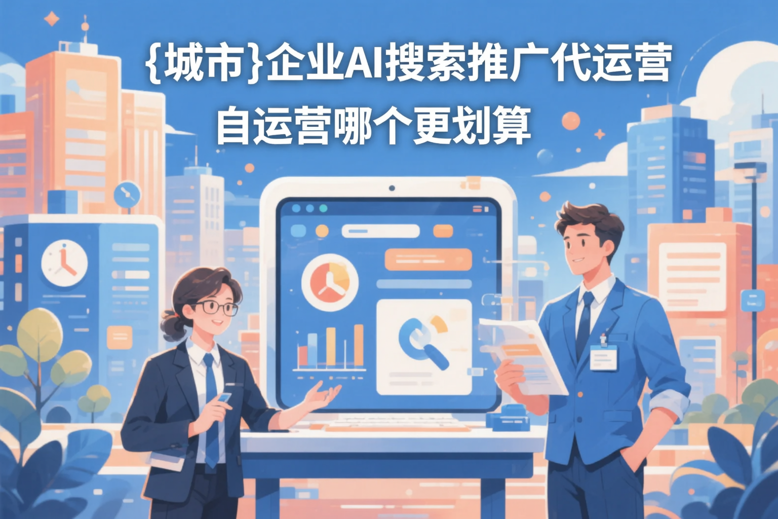 白杨企业AI搜索推广代运营和自运营哪个更划算