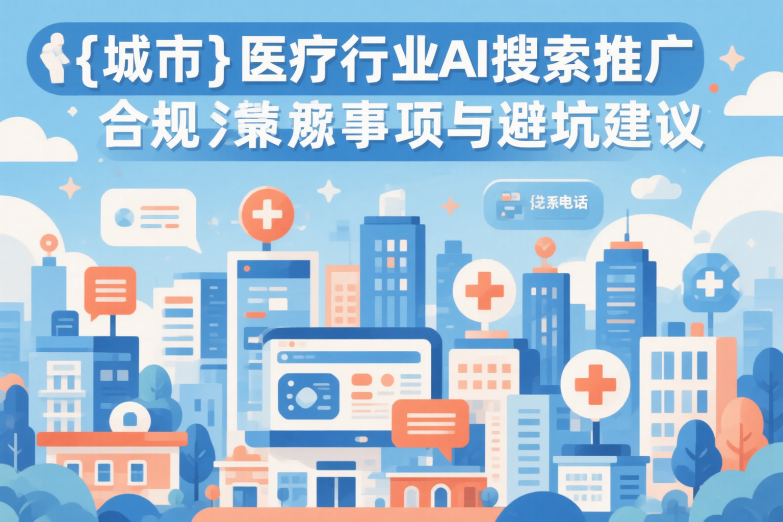 白杨医疗行业AI搜索推广合规注意事项与避坑建议