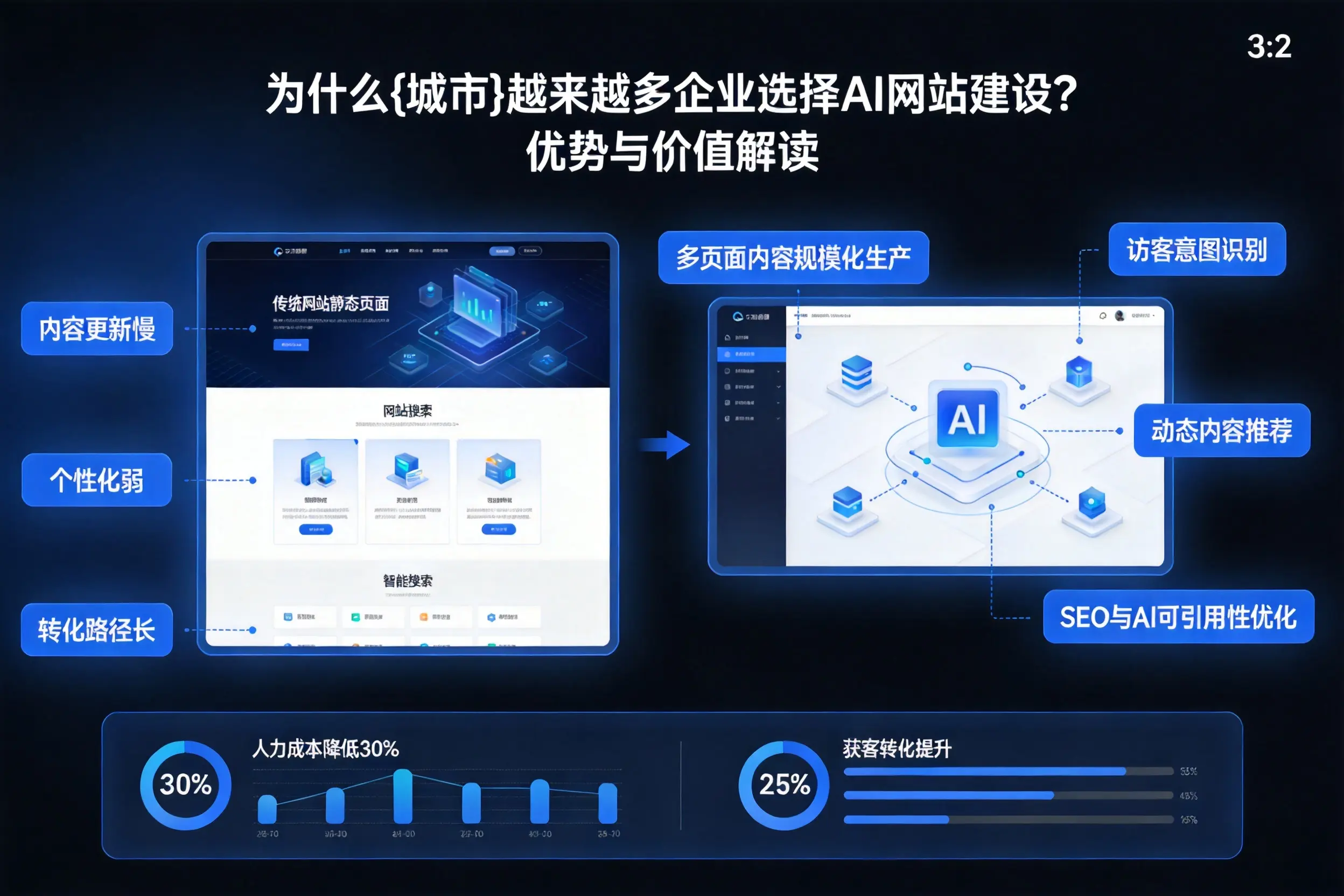 为什么白杨越来越多企业选择AI网站建设？优势与价值解读