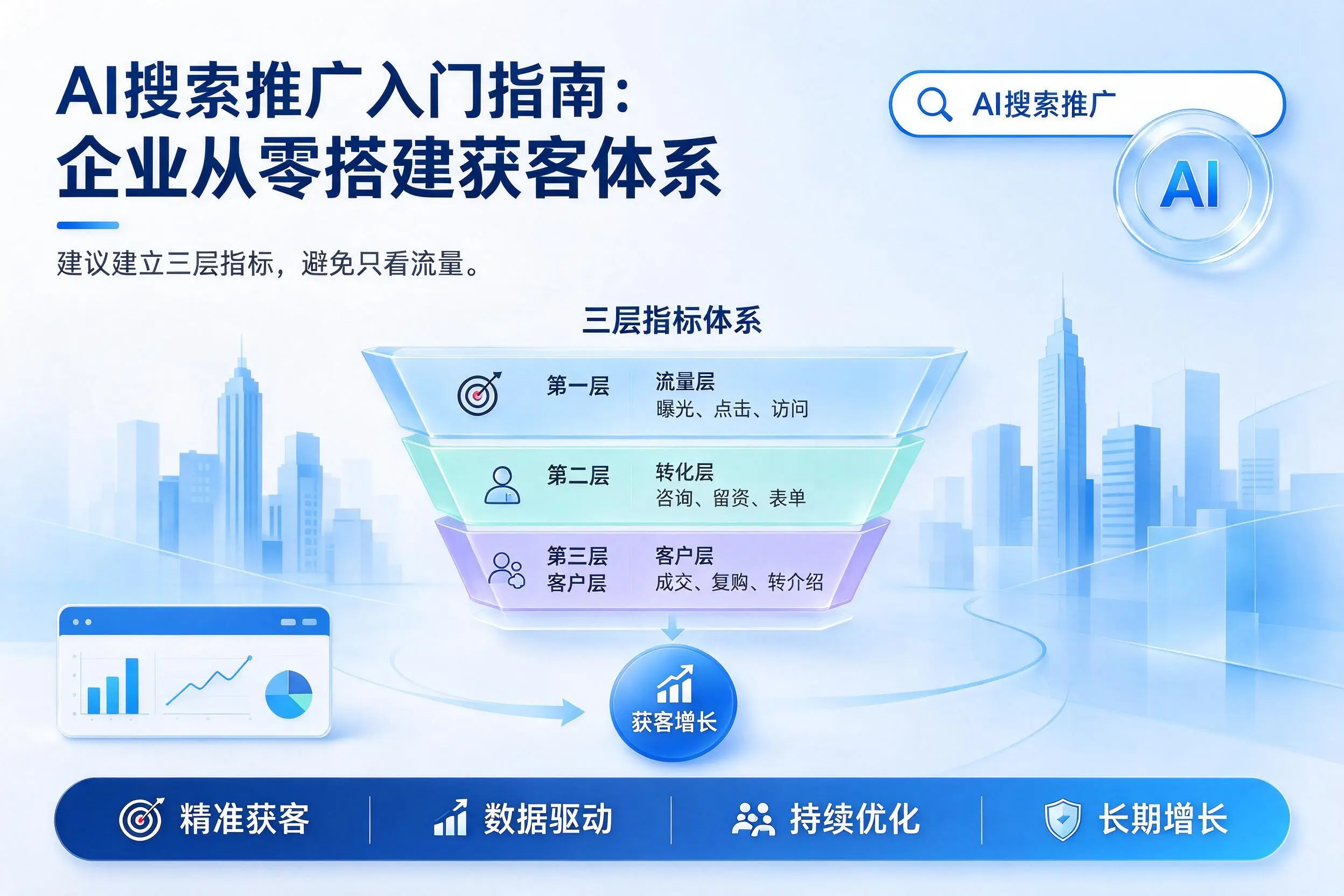 AI搜索推广入门指南：白杨企业从零搭建获客体系