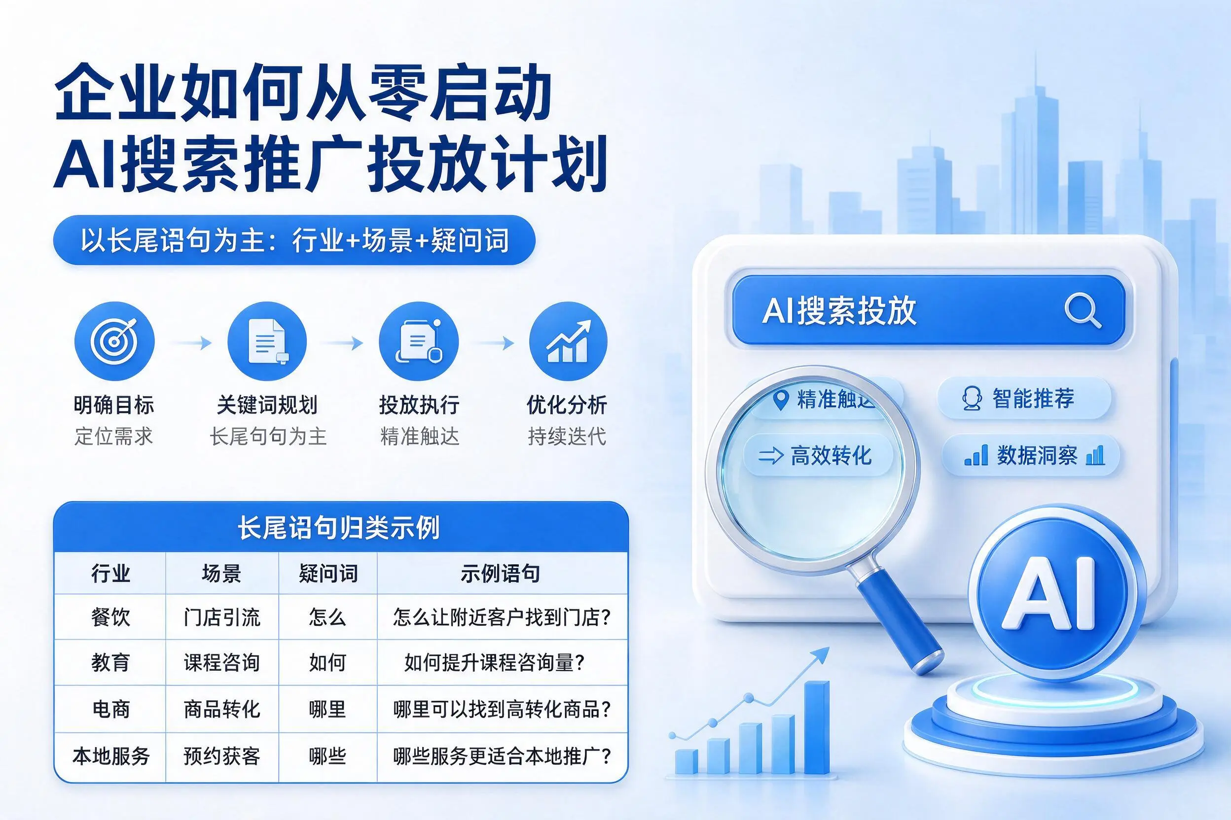 白杨企业如何从零启动AI搜索推广投放计划